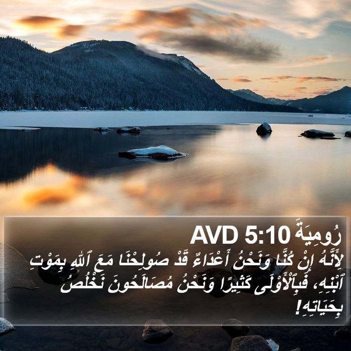 رُومِيَةَ 5:10 AVD Bible Study
