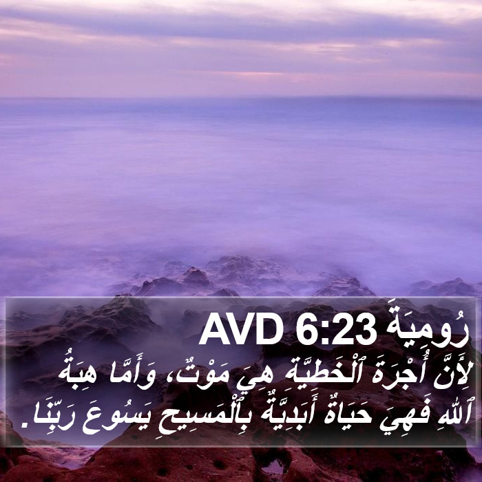 رُومِيَةَ 6:23 AVD Bible Study