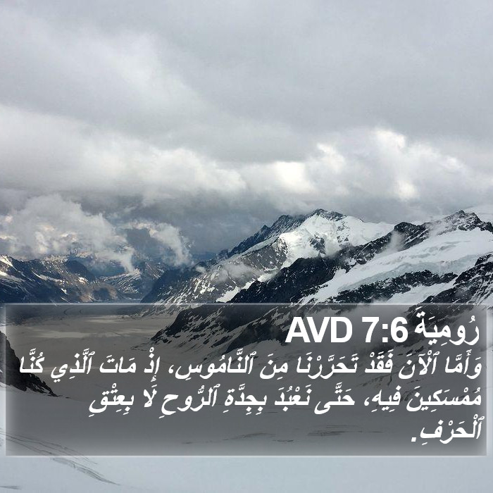 رُومِيَةَ 7:6 AVD Bible Study