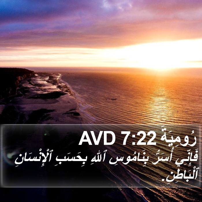رُومِيَةَ 7:22 AVD Bible Study