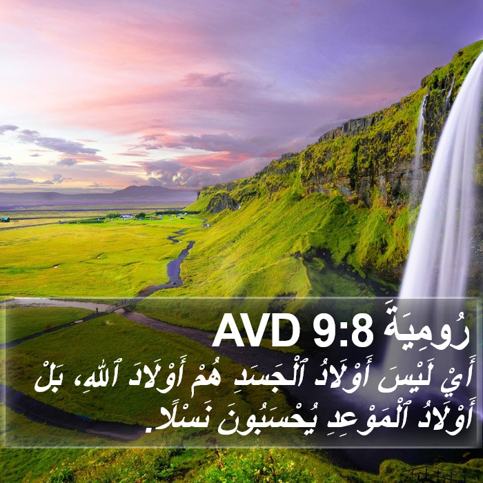 رُومِيَةَ 9:8 AVD Bible Study