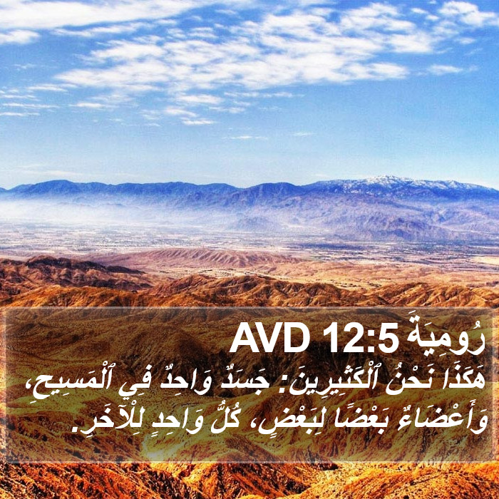 رُومِيَةَ 12:5 AVD Bible Study