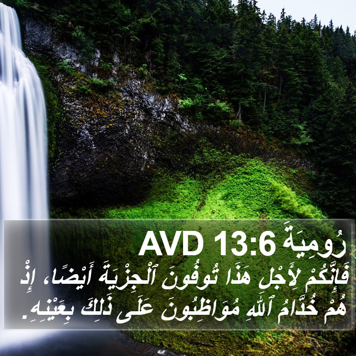 رُومِيَةَ 13:6 AVD Bible Study