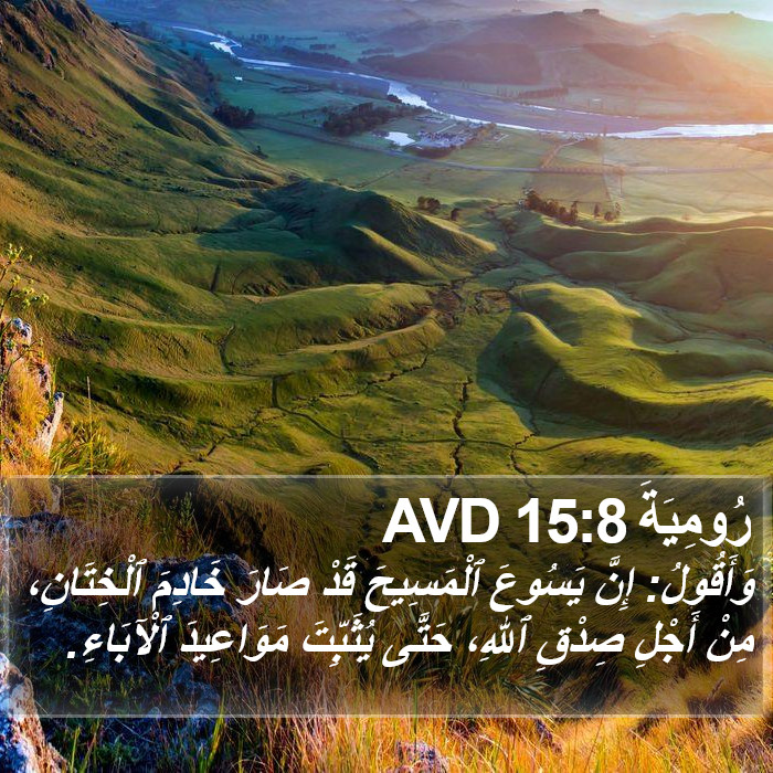 رُومِيَةَ 15:8 AVD Bible Study