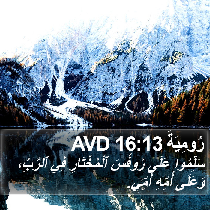 رُومِيَةَ 16:13 AVD Bible Study