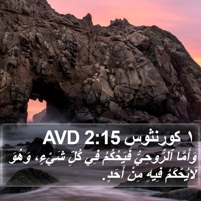 ١ كورنثوس 2:15 AVD Bible Study