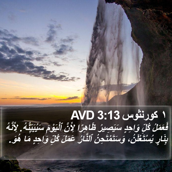 ١ كورنثوس 3:13 AVD Bible Study