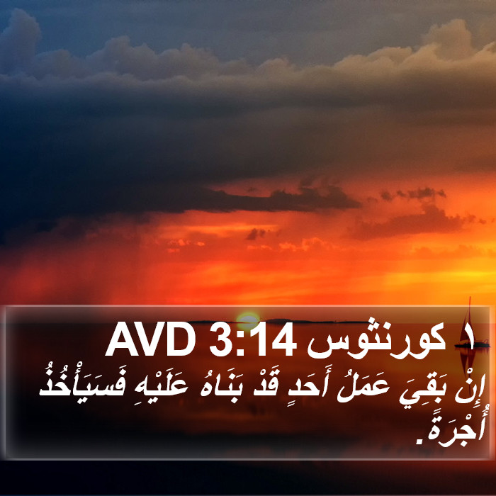 ١ كورنثوس 3:14 AVD Bible Study