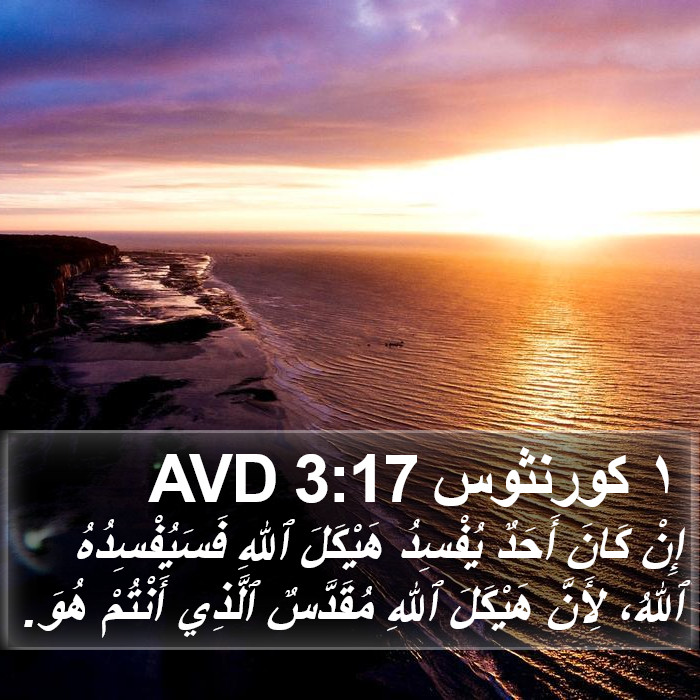 ١ كورنثوس 3:17 AVD Bible Study