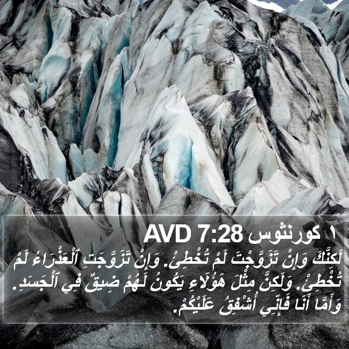 ١ كورنثوس 7:28 AVD Bible Study