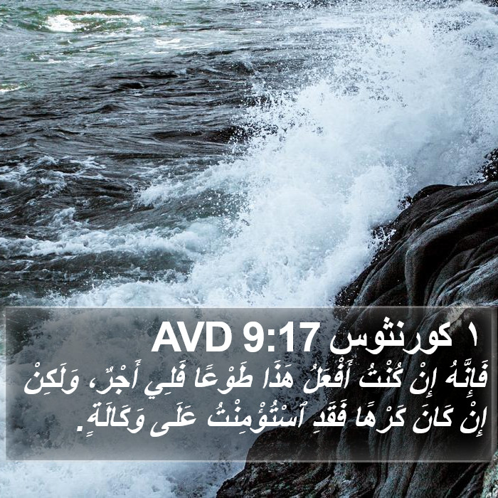 ١ كورنثوس 9:17 AVD Bible Study