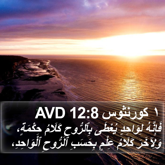١ كورنثوس 12:8 AVD Bible Study