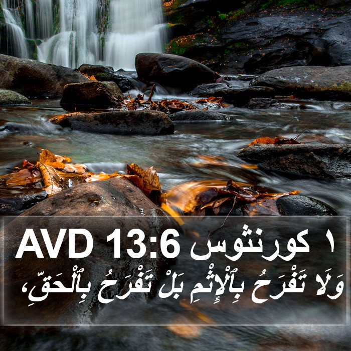 ١ كورنثوس 13:6 AVD Bible Study