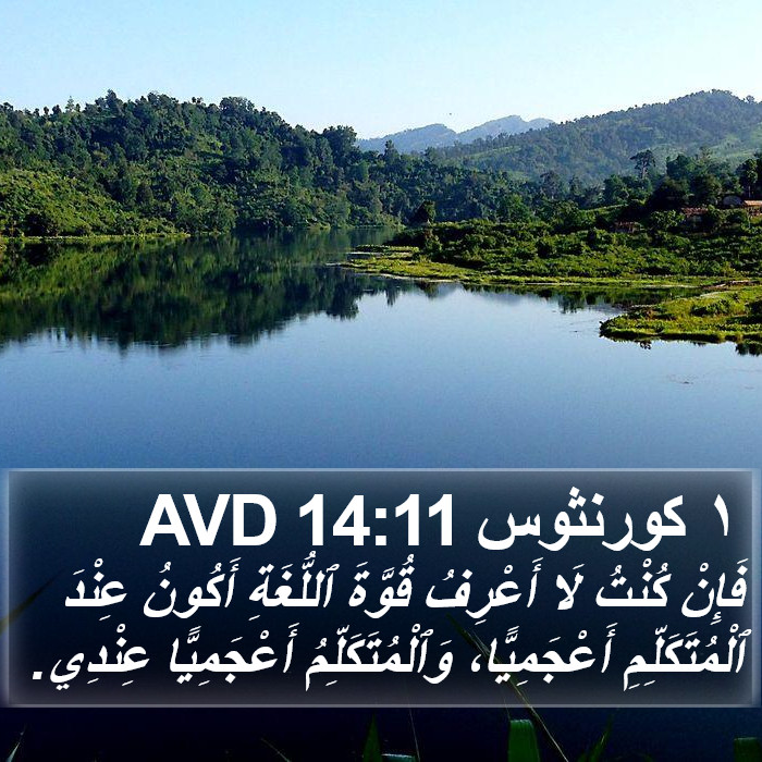 ١ كورنثوس 14:11 AVD Bible Study