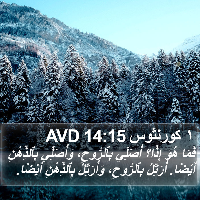 ١ كورنثوس 14:15 AVD Bible Study