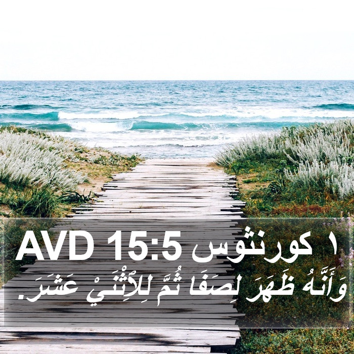 ١ كورنثوس 15:5 AVD Bible Study