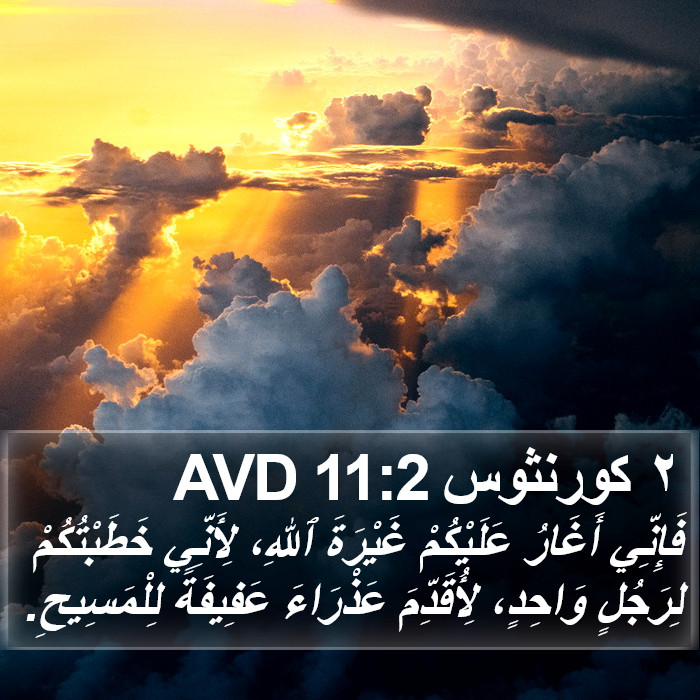 ٢ كورنثوس 11:2 AVD Bible Study