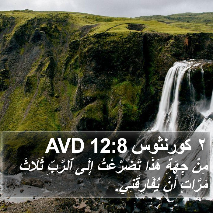 ٢ كورنثوس 12:8 AVD Bible Study