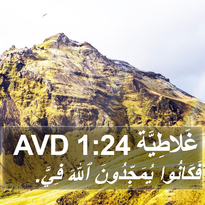 غَلاطِيَّة 1:24 AVD Bible Study