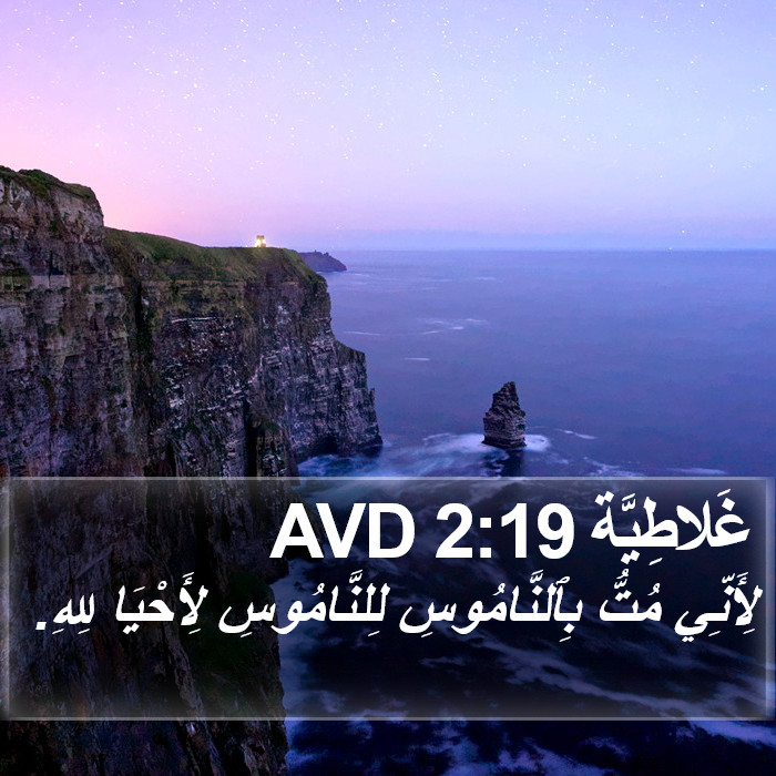 غَلاطِيَّة 2:19 AVD Bible Study