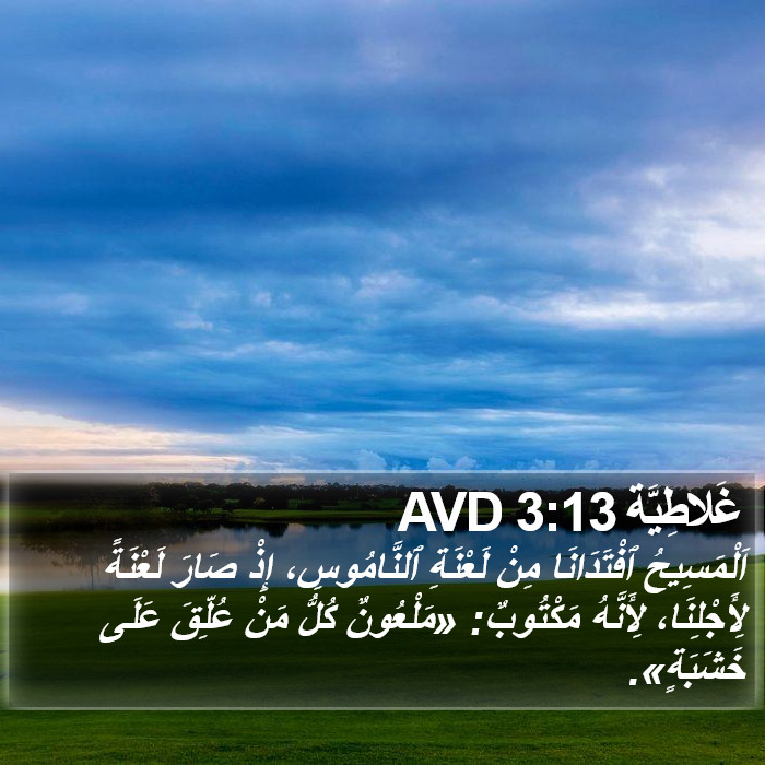 غَلاطِيَّة 3:13 AVD Bible Study