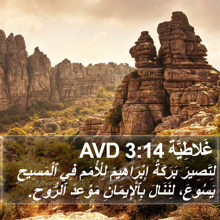 غَلاطِيَّة 3:14 AVD Bible Study