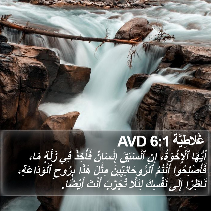 غَلاطِيَّة 6:1 AVD Bible Study