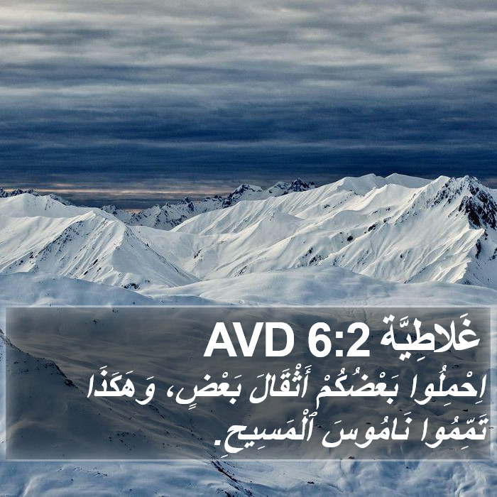 غَلاطِيَّة 6:2 AVD Bible Study