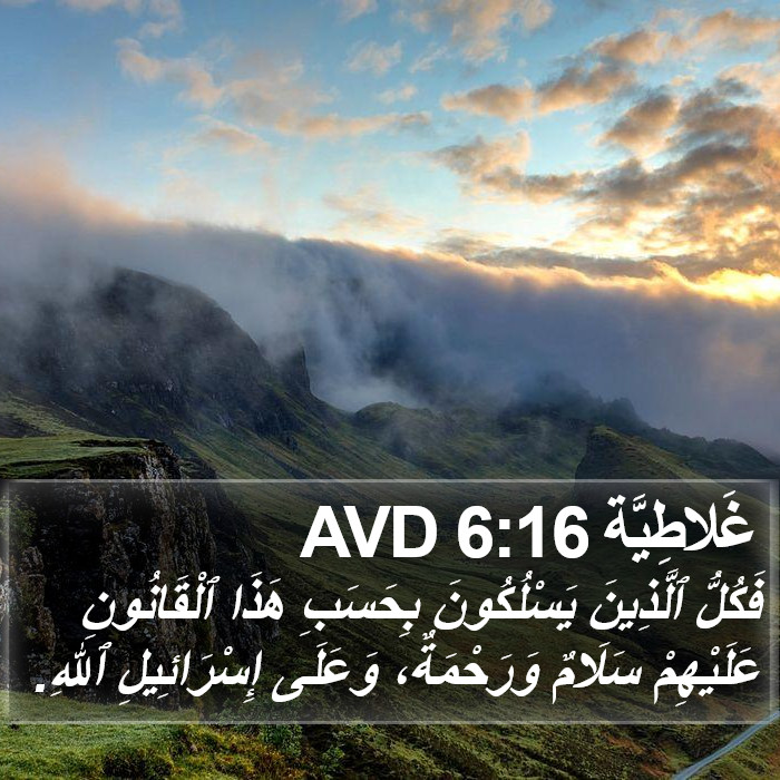 غَلاطِيَّة 6:16 AVD Bible Study