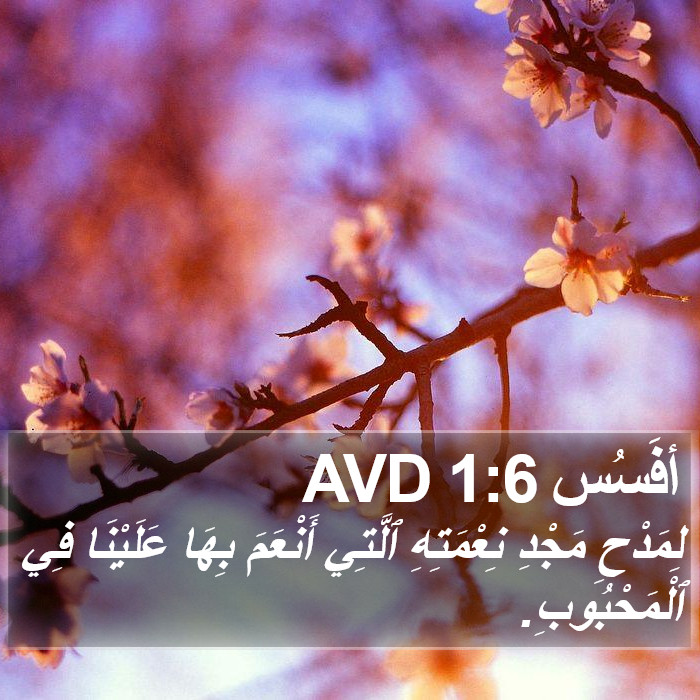 أفَسُس 1:6 AVD Bible Study