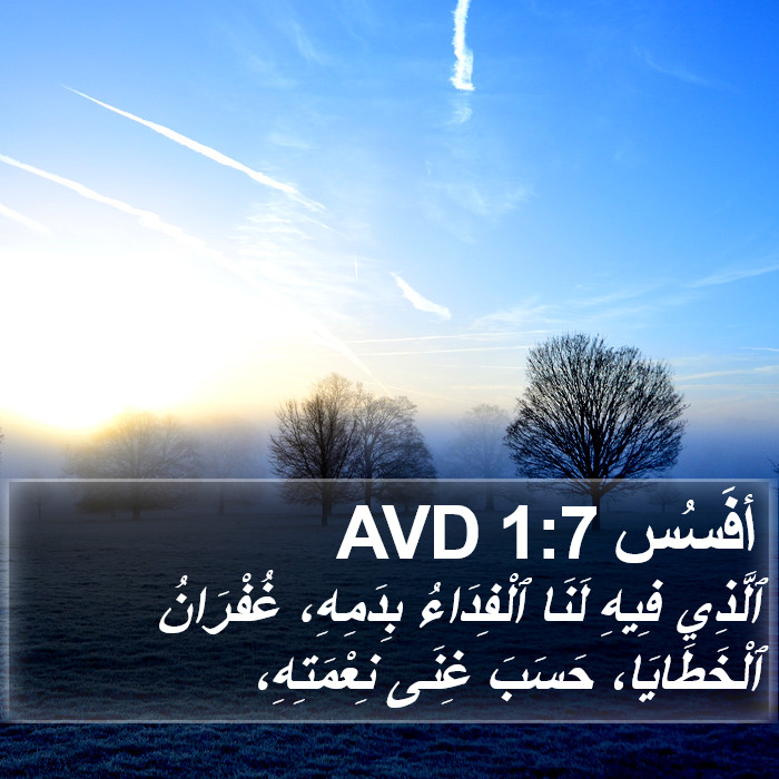 أفَسُس 1:7 AVD Bible Study