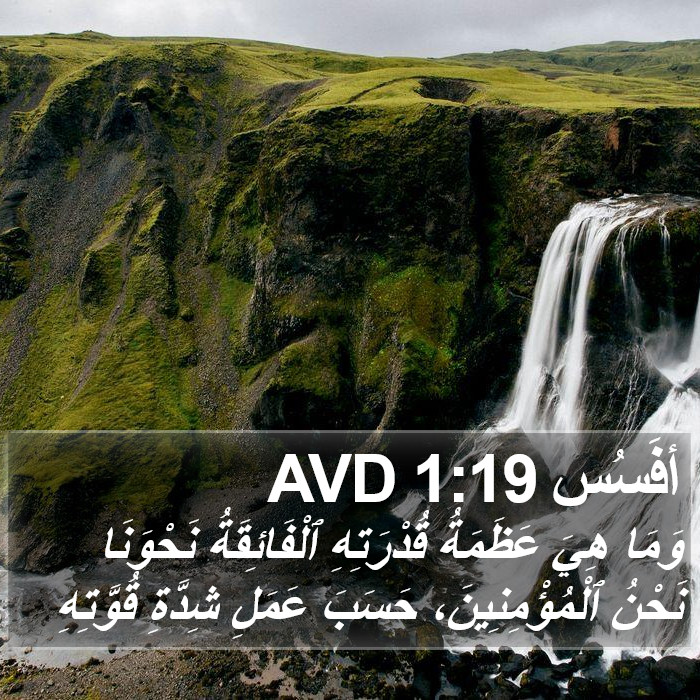 أفَسُس 1:19 AVD Bible Study