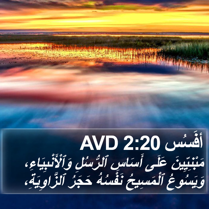 أفَسُس 2:20 AVD Bible Study