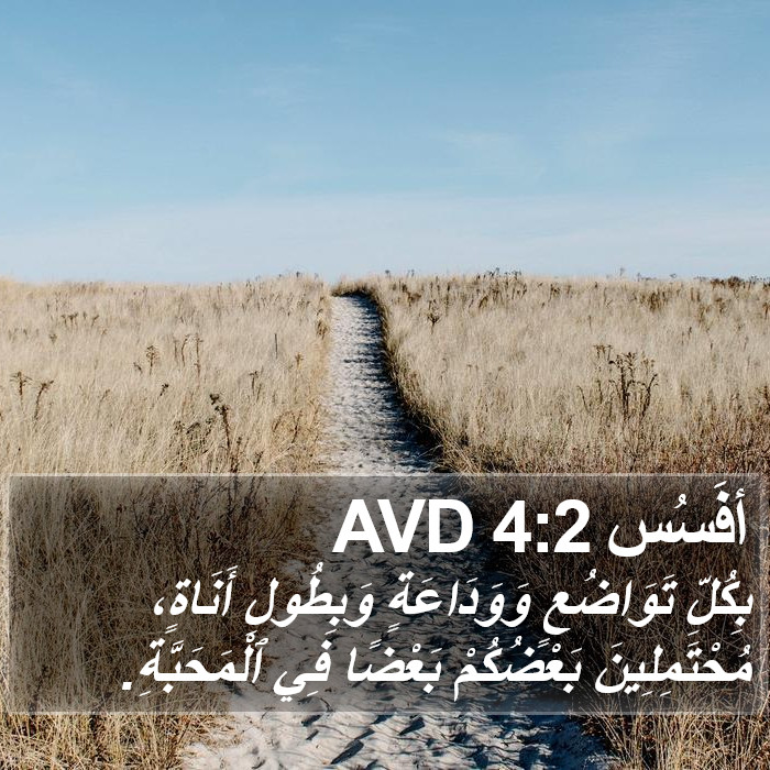 أفَسُس 4:2 AVD Bible Study