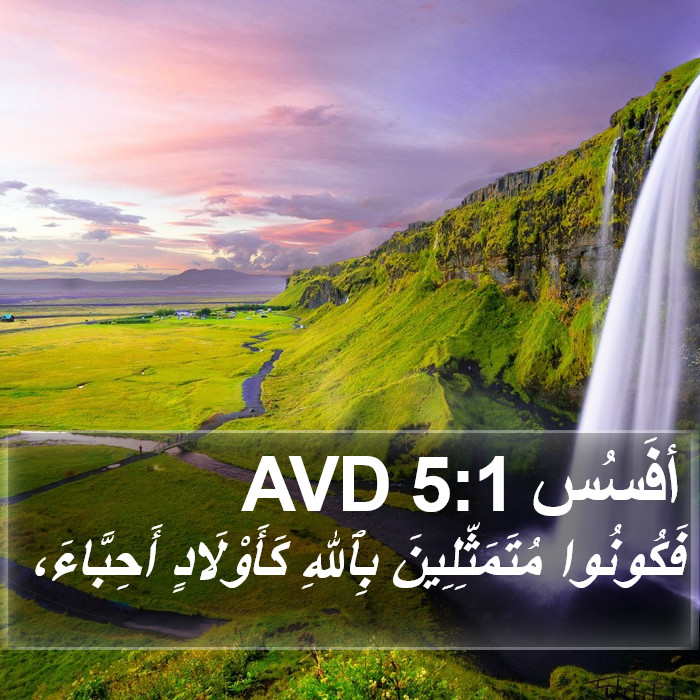 أفَسُس 5:1 AVD Bible Study