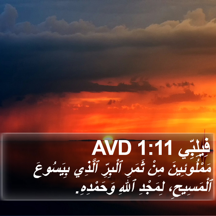 فِيلِبِّي 1:11 AVD Bible Study