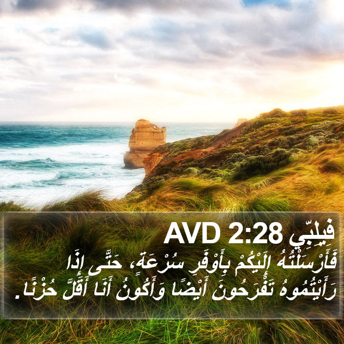 فِيلِبِّي 2:28 AVD Bible Study
