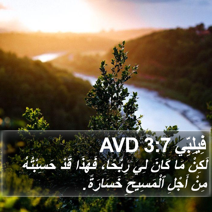 فِيلِبِّي 3:7 AVD Bible Study