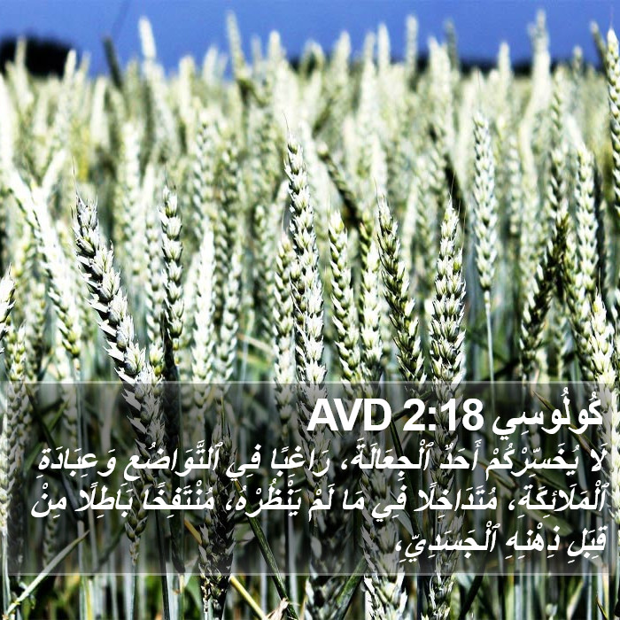 كُولُوسِي 2:18 AVD Bible Study