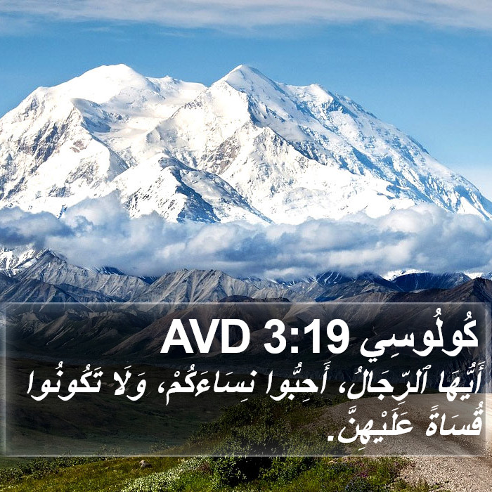 كُولُوسِي 3:19 AVD Bible Study