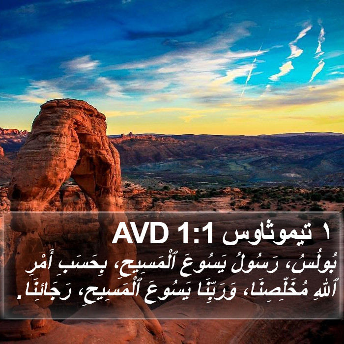 ١ تيموثاوس 1:1 AVD Bible Study