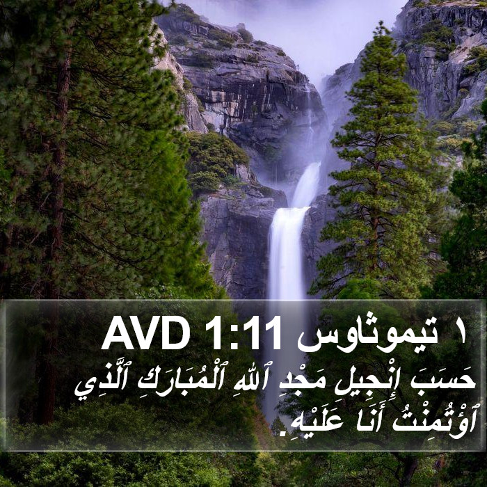 ١ تيموثاوس 1:11 AVD Bible Study