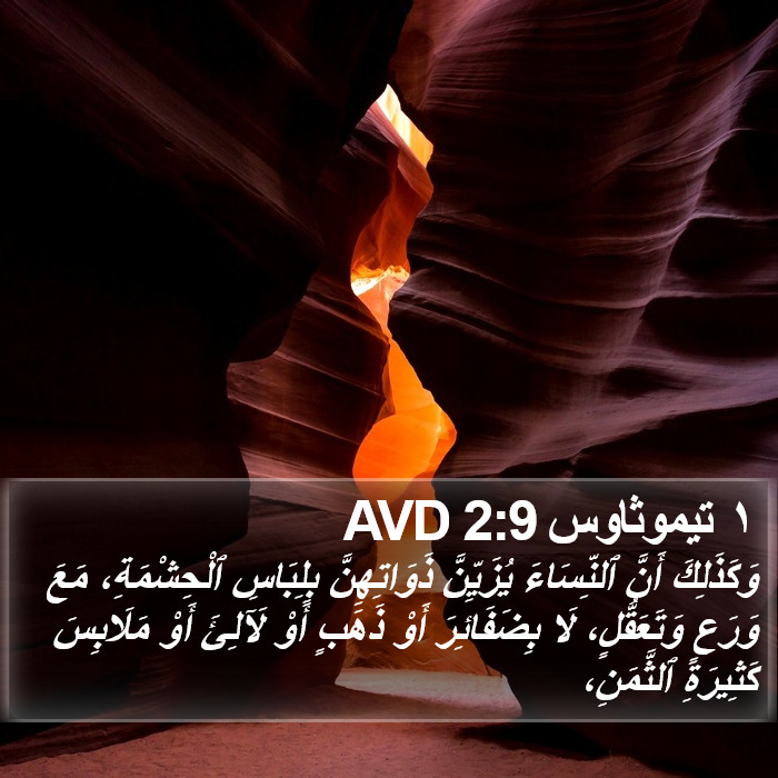 ١ تيموثاوس 2:9 AVD Bible Study