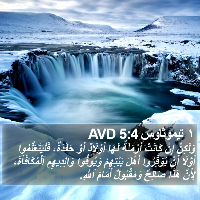 ١ تيموثاوس 5:4 AVD Bible Study
