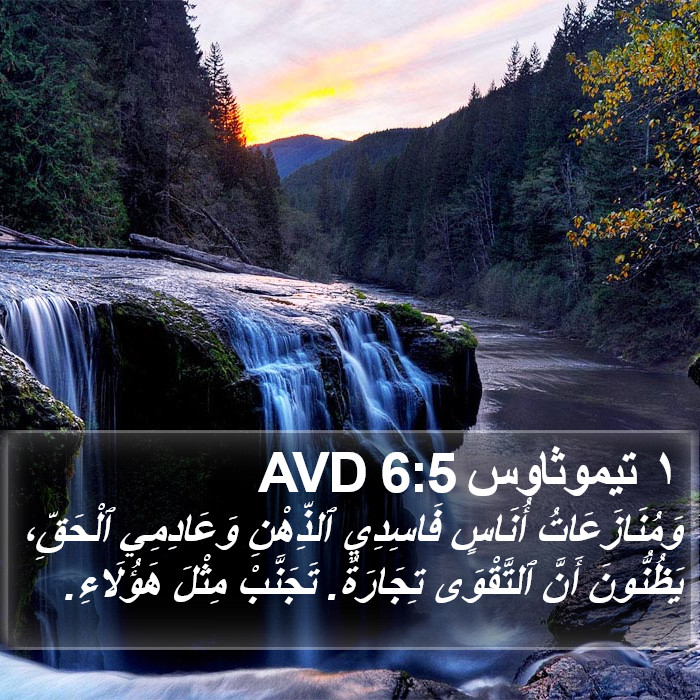 ١ تيموثاوس 6:5 AVD Bible Study
