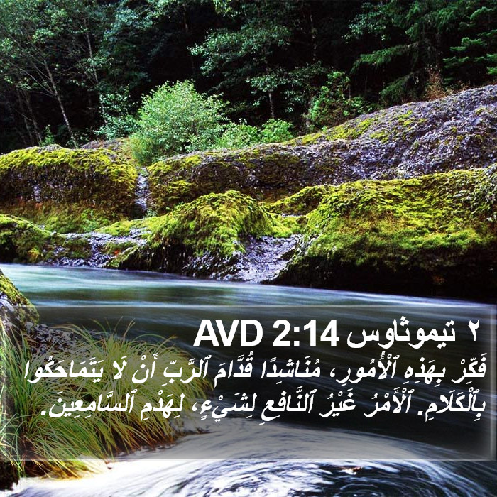 ٢ تيموثاوس 2:14 AVD Bible Study