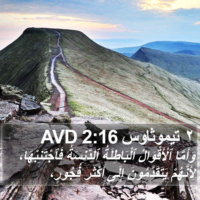 ٢ تيموثاوس 2:16 AVD Bible Study