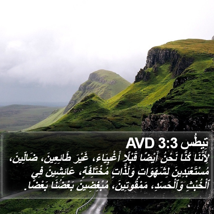 تِيطُس 3:3 AVD Bible Study