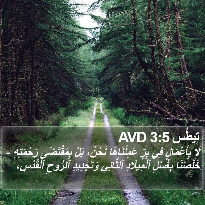 تِيطُس 3:5 AVD Bible Study