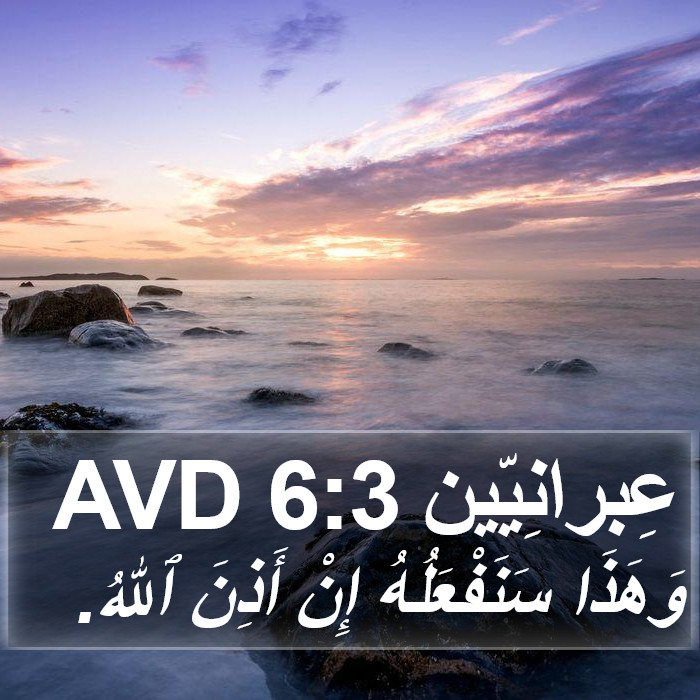 عِبرانِيّين 6:3 AVD Bible Study